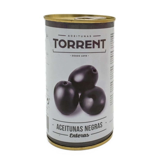 Schwarze Oliven mit Kern 350g aus Spanien