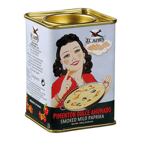 Süßes Paprikapulver 160g geräuchert aus Spanien von El Avion