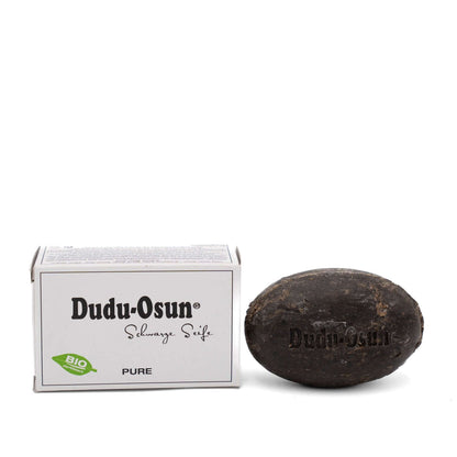 Dudu Osun® PURE - Schwarze Seife aus Afrika - parfümfrei 150g