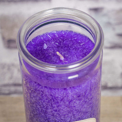 Stearinkerze Lavendel im XL WECK®-Glas mit ätherischem Öl