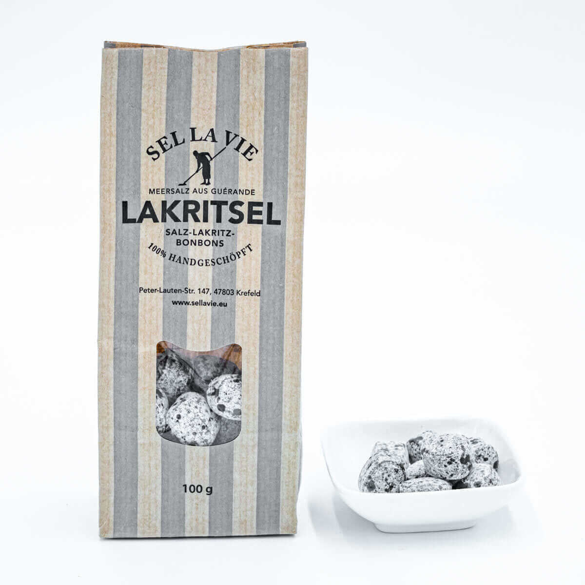 Lakritsel Lakritzbonbons 100g von Sel la Vie / Salz aus Frankreich